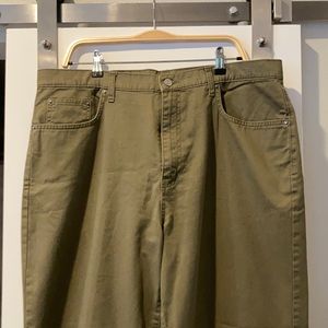 Polo Jean Ralph Lauren - Olive Green Chino 38 Wide